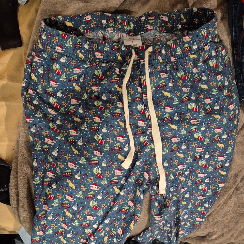 Kids Blue Patterned Bottoms